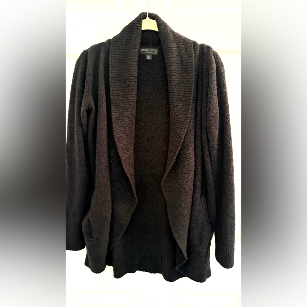 Barefoot Dreams Black Cardigan